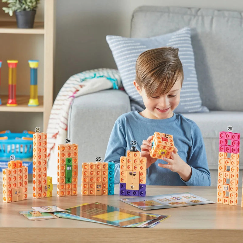 MathLink® Cubes Numberblocks® 21-30 Activity Set, Learning SPACE