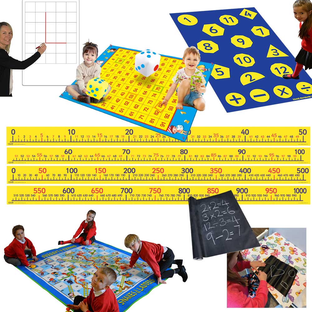 Maths In The Playground-Classroom Packs,Dropship,Dyscalculia,EDUK8,Maths,Playground,Playground Equipment,Playground Wall Art & Signs,Primary Maths-Learning SPACE
