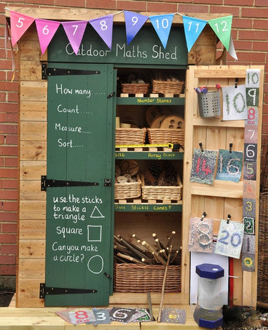 Maths - Outdoor Counting Shed, Learning SPACE