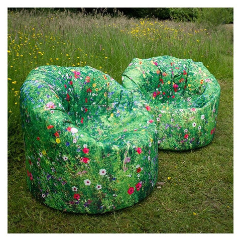 Meadow Children's Bean Bag Chair-Bean Bags,Bean Bags & Cushions,Chill Out Area,Dropship,Eden Learning Spaces,Nature Learning Environment,Nature Sensory Room,Nurture Room,Sensory Room Furniture,Wellbeing Furniture-Learning SPACE