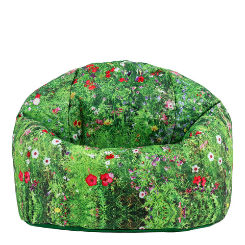 Meadow Children's Bean Bag Chair-Bean Bags,Bean Bags & Cushions,Chill Out Area,Dropship,Eden Learning Spaces,Nature Learning Environment,Nature Sensory Room,Nurture Room,Sensory Room Furniture,Wellbeing Furniture-Learning SPACE