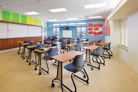 Medium Intellect Wave Rocker Chair - Chrome Surfs Up, Learning SPACE