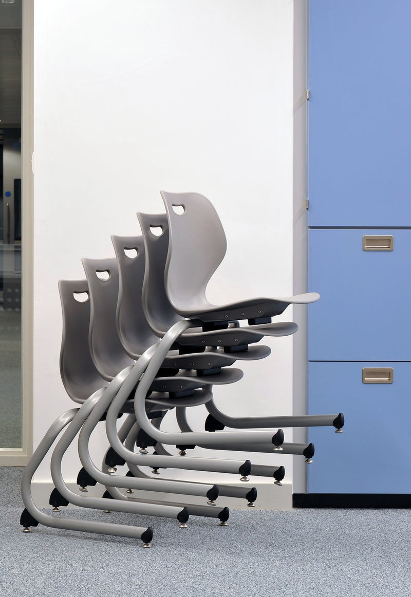 Medium Intellect Wave Rocker Chair - Chrome Surfs Up, Learning SPACE