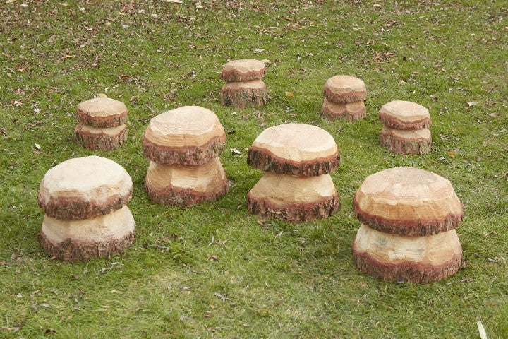 Medium Mushrooms Seats (4Pk), Learning SPACE