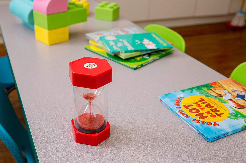 Medium Sand Timer - 30 Sec. (Red), Learning SPACE
