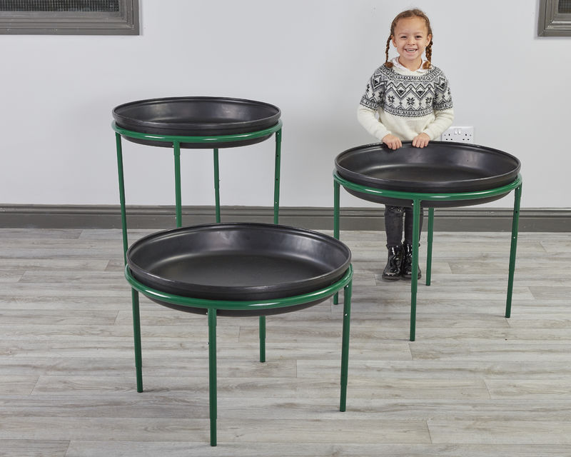 Metal Deep Spot Stand (3Pk), Learning SPACE