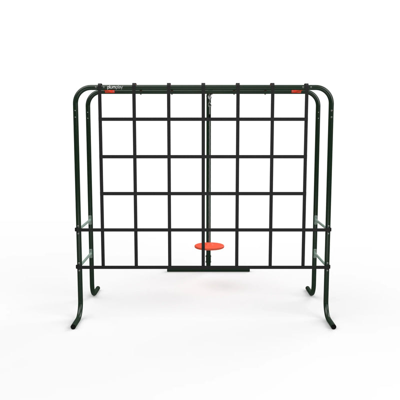 Metal Monkey Bars with Swing and Climbing Wall, Learning SPACE