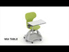 Mia Student Chair with Table-Classroom Chairs,Dropship,Dyslexia,Learning Difficulties,Movement Chairs & Accessories,Neuro Diversity,Seating,Wellbeing Furniture-Learning SPACE