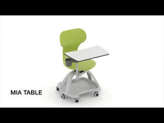 Mia Student Chair with Table-Classroom Chairs,Dropship,Dyslexia,Learning Difficulties,Movement Chairs & Accessories,Neuro Diversity,Seating,Wellbeing Furniture-Learning SPACE