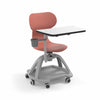 Mia Student Chair with Table-Classroom Chairs,Dropship,Dyslexia,Learning Difficulties,Movement Chairs & Accessories,Neuro Diversity,Seating,Wellbeing Furniture-Terracotta-LS1036T-Learning SPACE