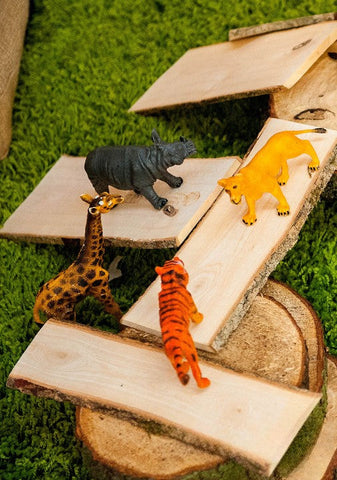 Micro Construction Planks (8Pk) Open Ended Imaginative Play, Learning SPACE