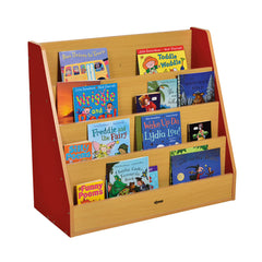 Milan Book Display Units, Red Learning SPACE