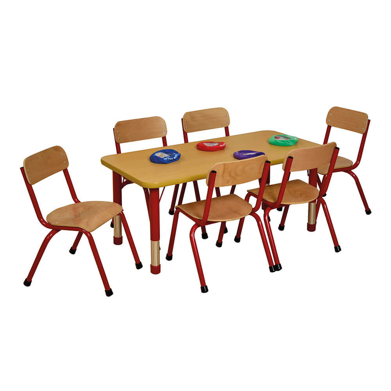 Milan Stackable Chairs, Learning SPACE