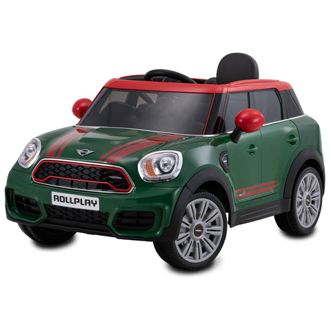 Mini Countryman 12V Premium Electric Ride-On Car + Remote Control – Green, Learning SPACE