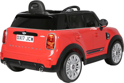 Mini Countryman 6V Electric Ride-On Car + Remote Control, Learning SPACE