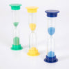 Mini Sand Timers Set of 3 for Classroom Use, Learning SPACE