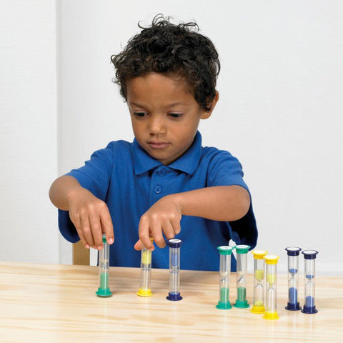 Mini Sand Timers – Set of 3 for Classroom Use