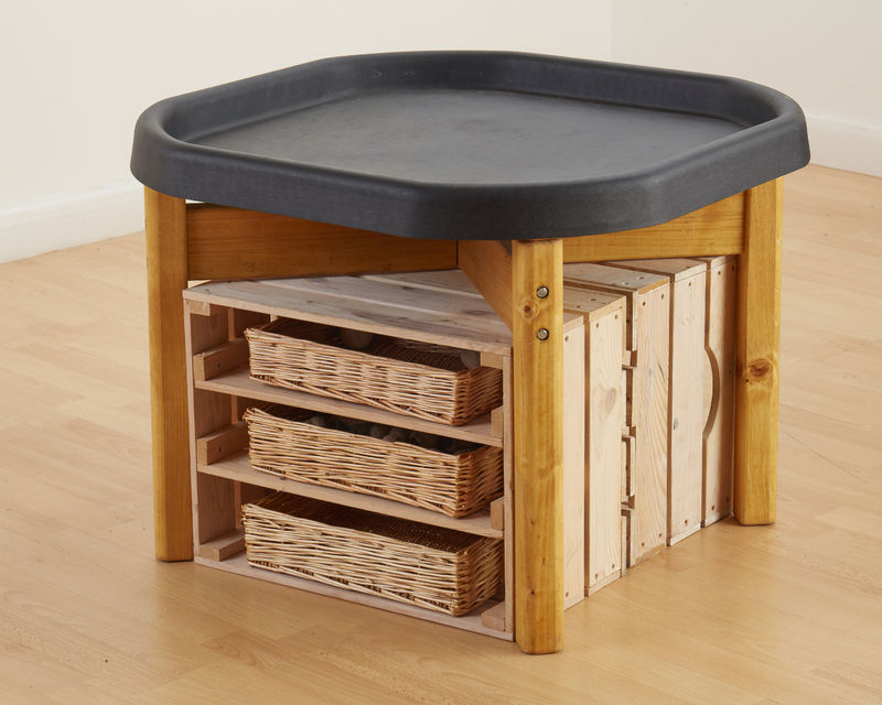 Mini Wooden Tuff Spot Stands (3Pk), Learning SPACE