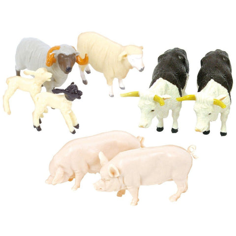 Mixed Farm Animal Mini Figures, Learning SPACE