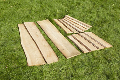 Mixed Length Rustic Plank Set (13Pk), DIY Woodwork Learning SPACE