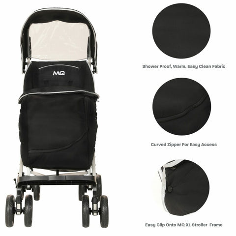 MobiQuip Disability Pushchair Footmuff, Learning SPACE