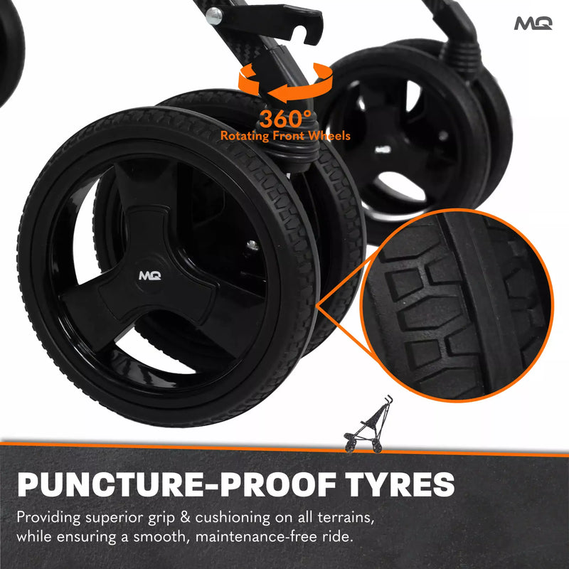 MobiQuip XL Carbon Fibre Disability Pushchair, Learning SPACE