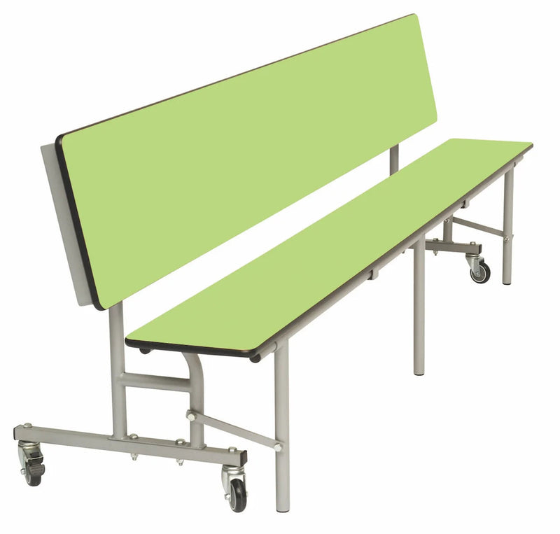 Mobile Convertible Mobile Folding Bench Unit - Age range 5-11, Lime Learning SPACE