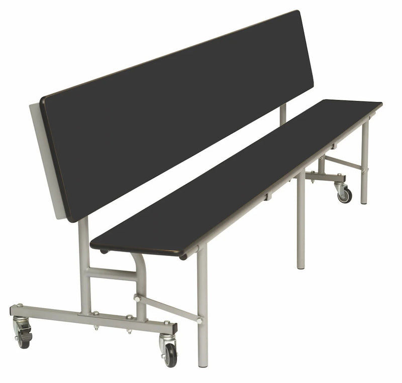 Mobile Convertible Mobile Folding Bench Unit - Age range 5-11, Black Learning SPACE
