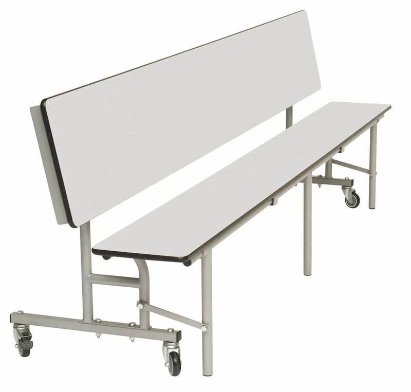 Mobile Convertible Mobile Folding Bench Unit - Age range 5-11, White Learning SPACE