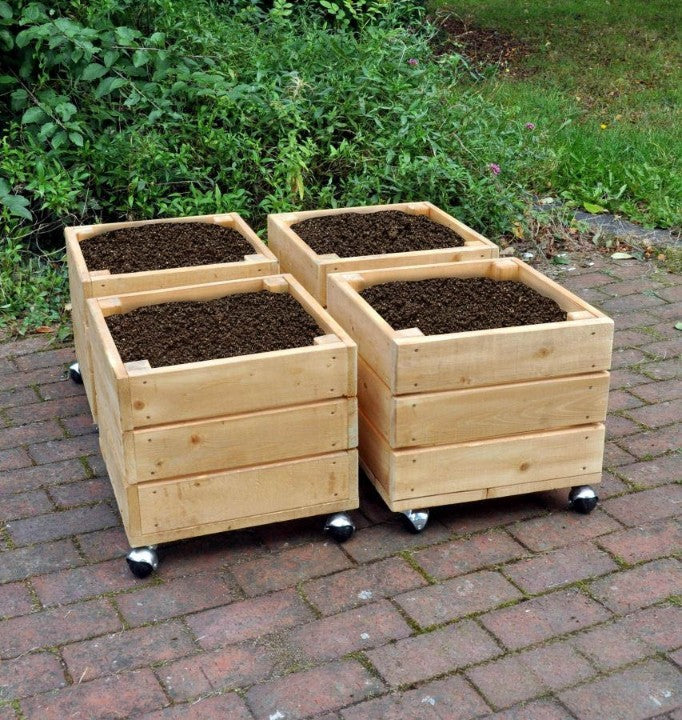 Mobile Square Planters, Learning SPACE