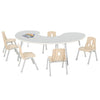 Modern Thrifty Group Table-Classroom Table,Dropship,Furniture,Height Adjustable,Horseshoe,Profile Education,Table,Thrifty,Wellbeing Furniture-Learning SPACE