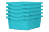 Monarch Trays Multi Packs, Double (5 Pack) Light Blue Learning SPACE