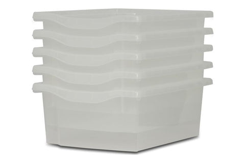 Monarch Trays Multi Packs, Double (5 Pack) Translucent Learning SPACE