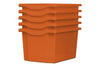 Monarch Trays Multi Packs, Triple (5 Pack) Tangerine Learning SPACE