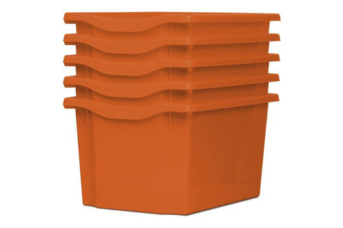 Monarch Trays Multi Packs, Triple (5 Pack) Tangerine Learning SPACE