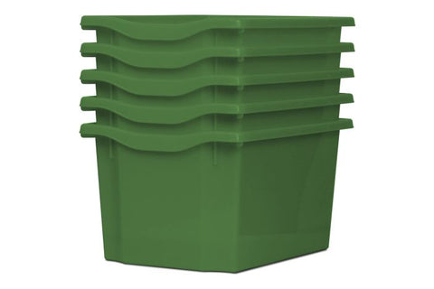 Monarch Trays Multi Packs, Triple (5 Pack) Green Learning SPACE