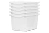 Monarch Trays Multi Packs, Triple (5 Pack) White Learning SPACE