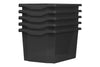 Monarch Trays Multi Packs, Triple (5 Pack) Dark Grey Learning SPACE