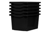 Monarch Trays Multi Packs, Triple (5 Pack) Black Learning SPACE