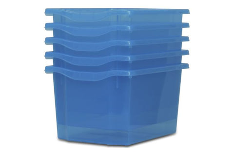 Monarch Trays Multi Packs, Triple (5 Pack) Blue Tint Learning SPACE