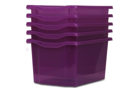 Monarch Trays Multi Packs, Triple (5 Pack) Violet Tint Learning SPACE
