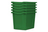 Monarch Trays Multi Packs, Quad (5 Pack) Green Learning SPACE