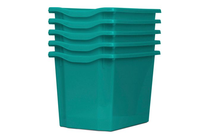 Monarch Trays Multi Packs, Quad (5 Pack) Turquoise Learning SPACE