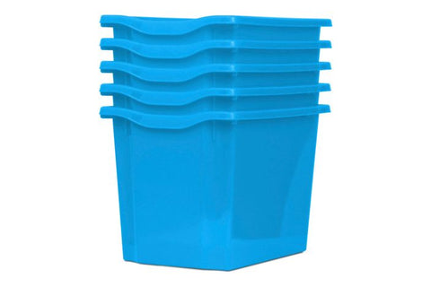 Monarch Trays Multi Packs, Quad (5 Pack) Cyan Learning SPACE