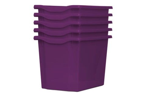 Monarch Trays Multi Packs, Quad (5 Pack) Purple Learning SPACE