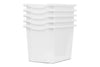 Monarch Trays Multi Packs, Quad (5 Pack) White Learning SPACE