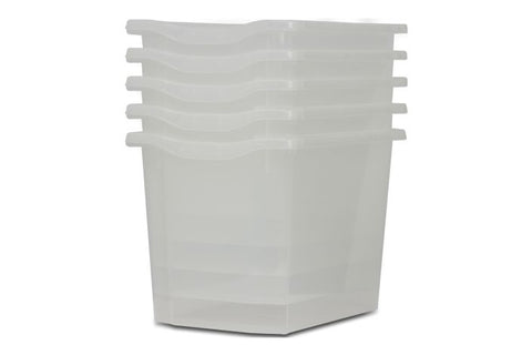 Monarch Trays Multi Packs, Quad (5 Pack) Translucent Learning SPACE