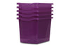 Monarch Trays Multi Packs, Quad (5 Pack) Violet Tint Learning SPACE