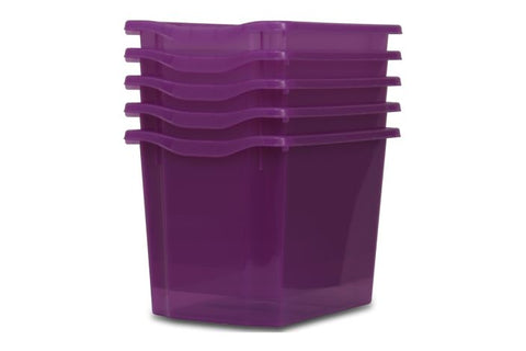 Monarch Trays Multi Packs, Quad (5 Pack) Violet Tint Learning SPACE