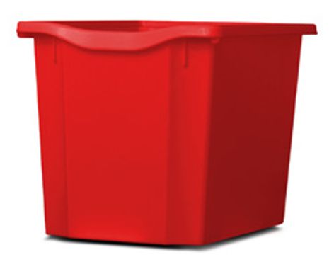 Monarch Trays Singular, Quad Red Learning SPACE